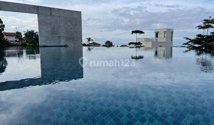 Villa cantik aman dan nyaman didukung panorama alam gunung Bandung 23