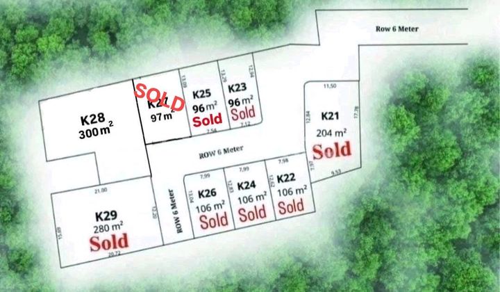 Land Plot Townhouse Jagakarsa South Jakarta