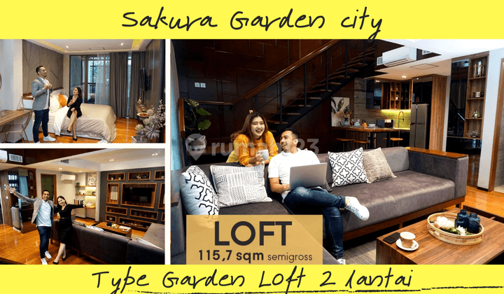 Apartment 2 lantai siap huni free ac 3 unit dan water heater DP 0% cukup booking fee siap akad 2
