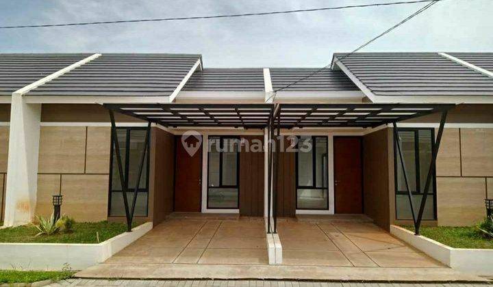 Rumah 1 lantai siap huni di cluster mewah 1