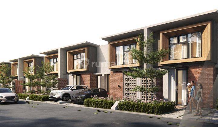 Rumah Modern Cluster Harwood+ Perumahan The Oz Tidar Gmk02459 1