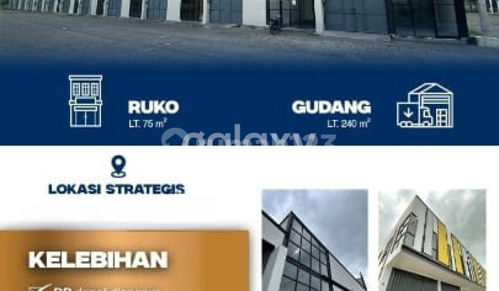 JUAL GUDANG SIAP PAKAI READY UNIT DI NGORO BUSINESS PARK START 1M-AN