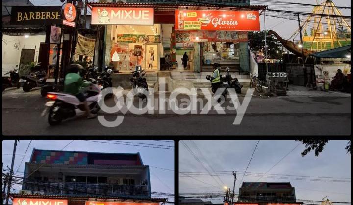 Rumah Usaha Raya Manukan Surabaya 3 Lantai Hadap Timur