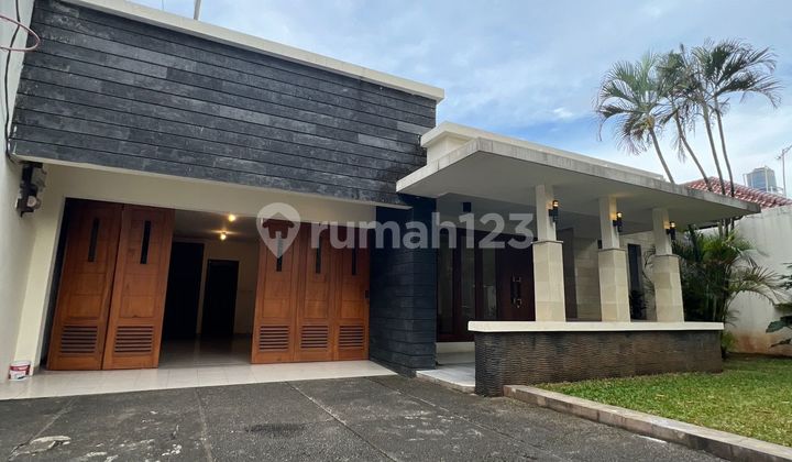 Near Mosque, 1-Story House With Extensive Garden Kemang Near Mosque, 1-Story House With Extensive Garden Kemang