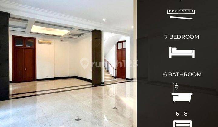 700jt Nego Rumah Luas 1600sqm 5 Kamar Parkir 8 di Kemang 2