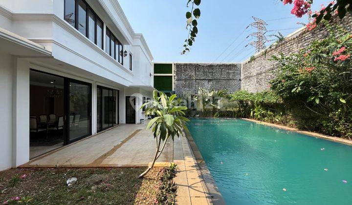 Rumah Mewah Furnished 5 Kamar Di Kemang Jakarta Selatan  2