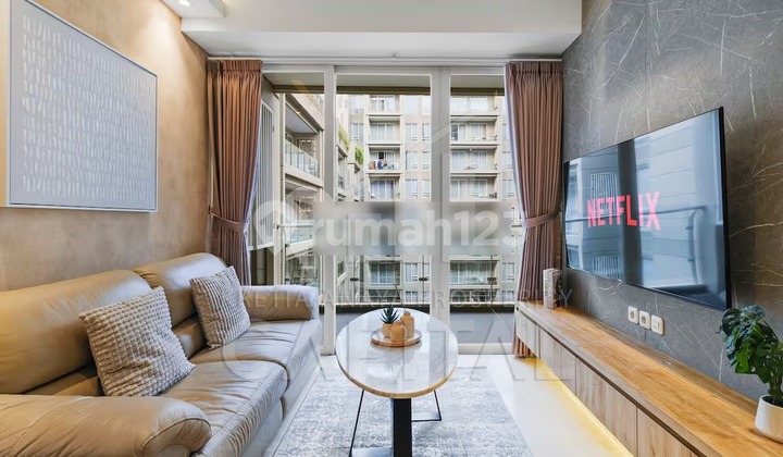 Best Price Unit 2Br Fully Furnished Tercakep di Landmark Residence Tower B Lantai 12 View Garden