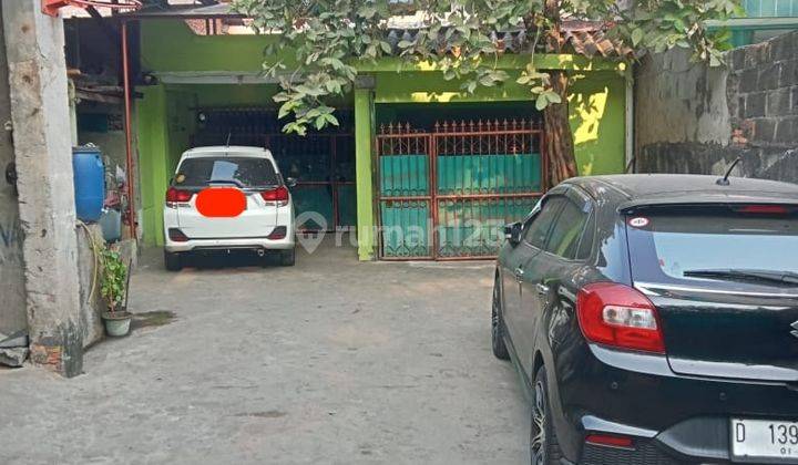 Rumah Bonus Bengkel Dan Ruko Pinggir Jalan Raya, Akses 2 Mobil 1