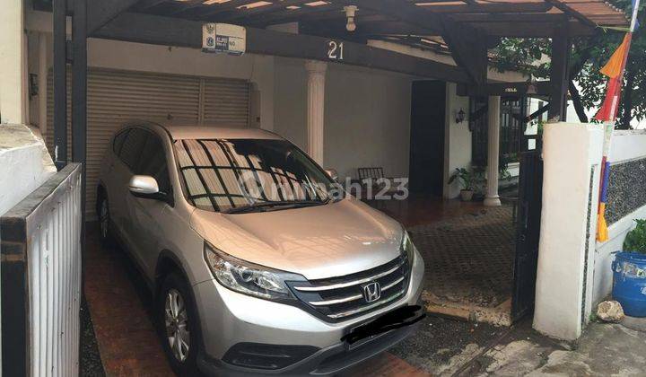 Rumah Akses Mobil Area Pengadegan Barat, 150 Meter Ke Jalan Raya Utama 1