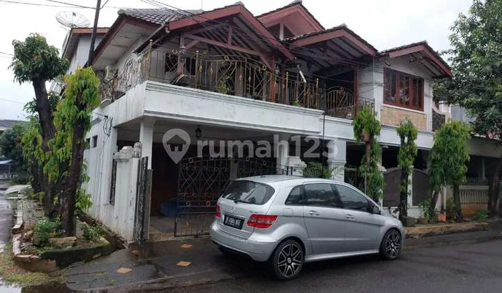 Rumah Hoek Komplek Ptb Duren Sawit, 600 Meter Ke Jalan Buaran Raya