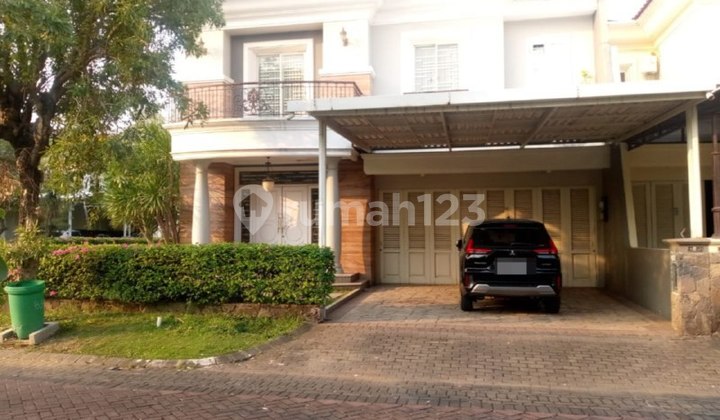 Rumah di Wisata Bukit Mas Venetian Surabaya Bagus Kawasan Elite