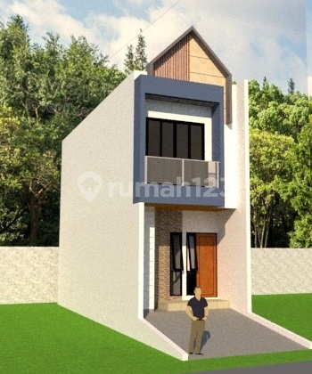 Rumah Baru Design Minimalis Modern 2 Lantai di Sunter Mas Tengah, Jakarta Utara