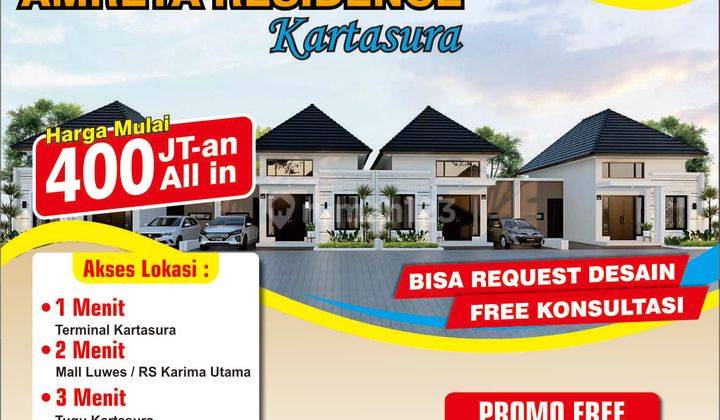 Rumah Komersil Type 45 80 Amreta Residence Kartasura 2