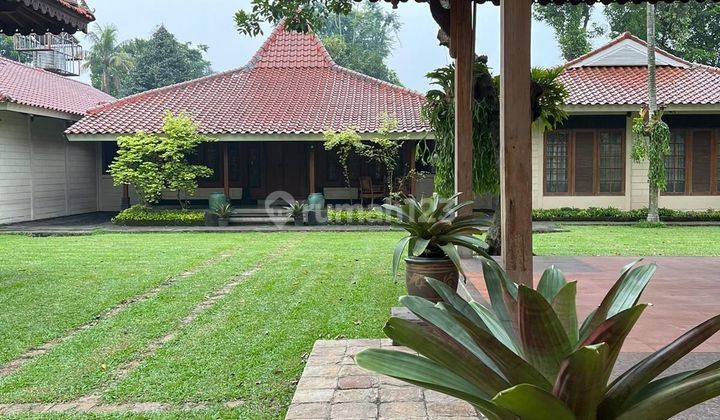 RUMAH MEGAH NUANSA ETHNIK JAWA LUAS 4000 METER ANDARA CINERE 2