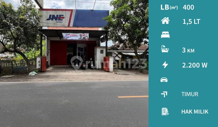 Ruko / Ruang Usaha di Poros Jalan Raya Pepen Kepanjen Malang