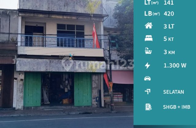 Ruko Dijual Lokasi Strategis Area Pasar Besar Malang Ruko Dijual Lokasi Strategis Area Pasar Besar Malang
