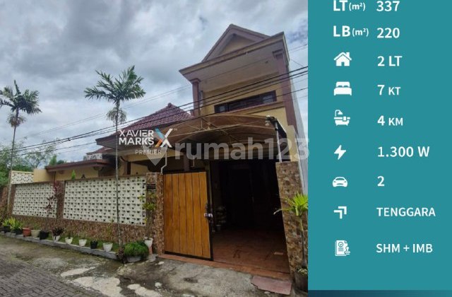 Rumah Modern 2 Lantai di Sulfat Kota Malang 1