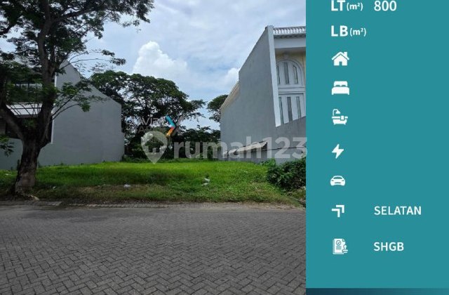 Tanah Kavling 2 View Long Golf di Raya Bukit Golf, Surabaya