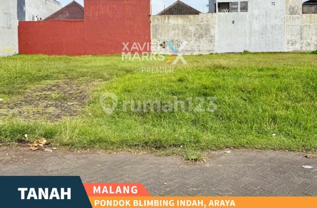 Tanah Kavling Lokasi Strategis di Lingkar Blimbing Indah Araya Malang