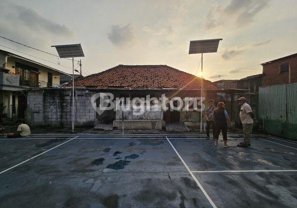 For Sale Cheap House in Rawamangun. Sports Field in Front of It