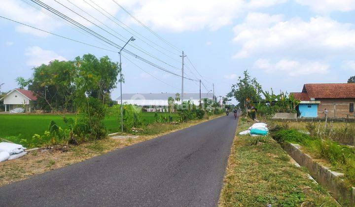 Tanah Luas 6600 Meter Persegi Lokasi Strategis di Sedayu Bantul 2