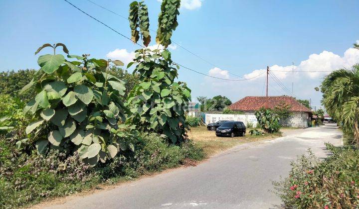 Tanah SHM Cocok Untuk Usaha Luas 4372 Meter Persegi Daerah Jogonalan Klaten