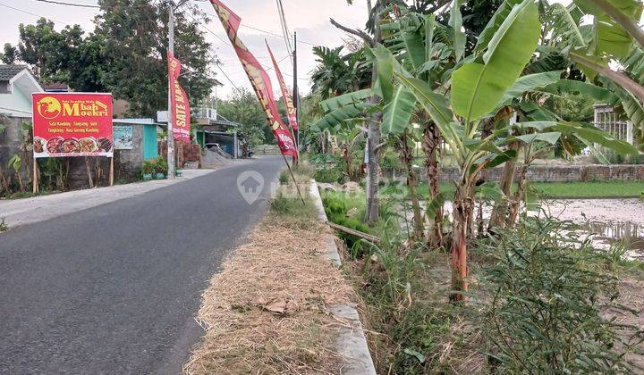 Tanah Sawah Luas 2086 Meter Persegi Lokasi Kasihan Bantul 2