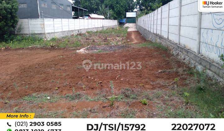 Dijual Kavling Periuk, Tangerang, 9x148.5m², SHM 3