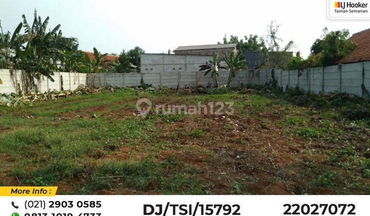 Dijual Kavling Periuk, Tangerang, 9x148.5m², SHM 4
