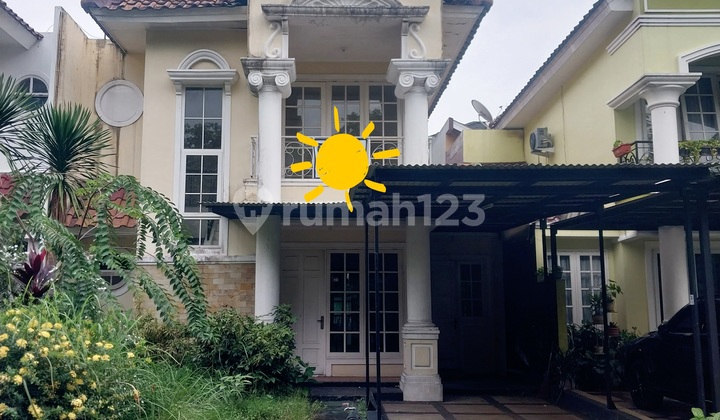 Rumah Luas Depan Taman Golden Viena Bsd City