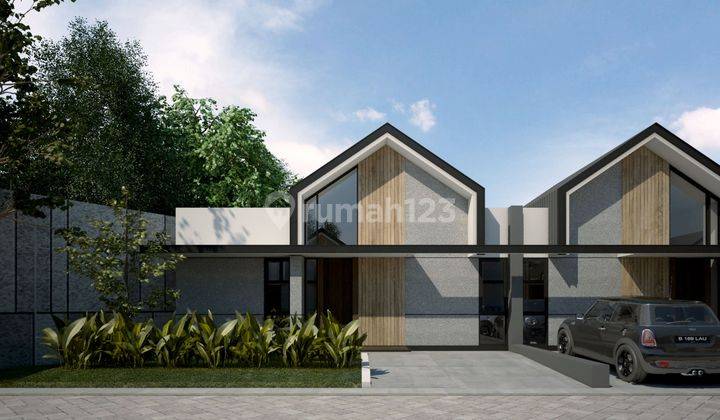 Rumah Baru Minimalis Modern 1 Lantai di Taman Kopo Indah Bandung 1