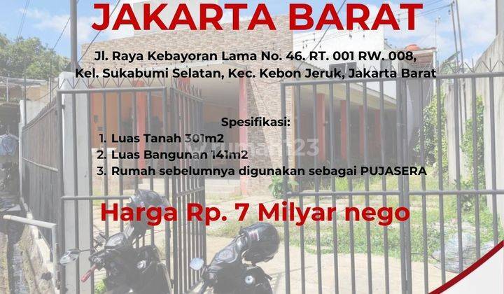 Rumah Usaha Pujasera Kb. Jeruk Turun Harga  2