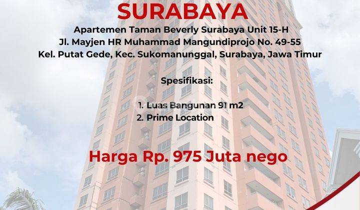 Apartemen Taman Beverly Surabaya 2