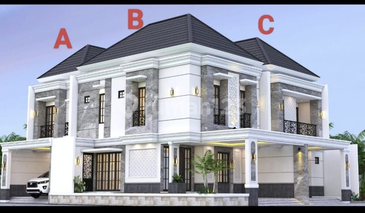 Rumah Baru American Style Kertajaya Indah Timur, Row 4 Mobil 1