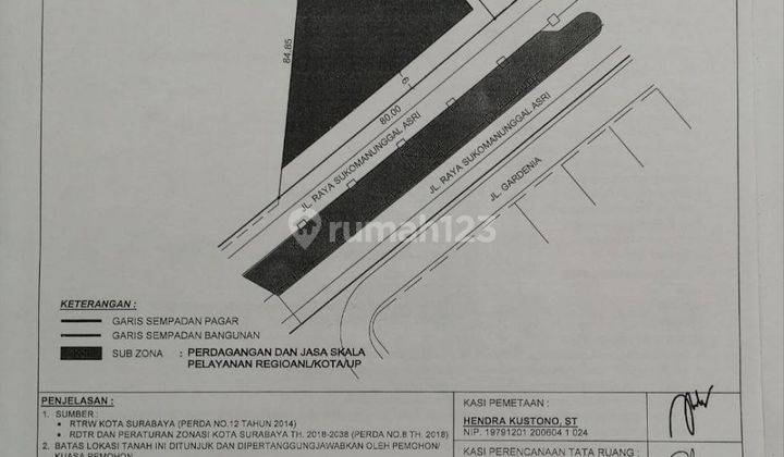 Tanah Raya Sukomanunggal Asri, Surabaya Barat, Strategis 2