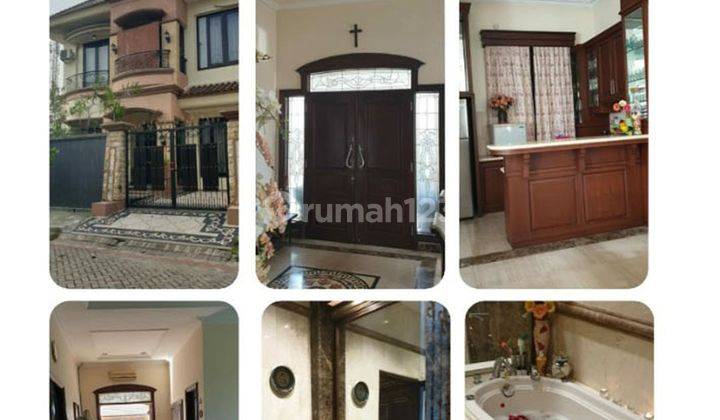 Rumah Hook Galaxi Bumi Permai Araya Tahap 2, Full Furnished 1