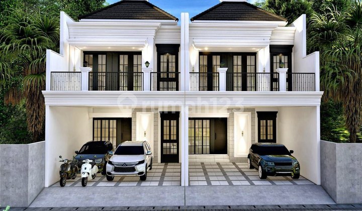 New 2-Story Minimalist House in Taman Gayungsari Complex, All Units Have Garden View 1