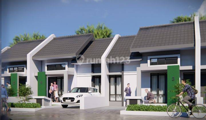 Villa cantik dan murah di kota batu.lokasi strategis. 1