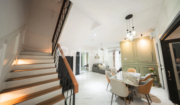 Dijual Rumah Mewah Hook Ada Rooftop Di Lantai 3 Di Cluster Harapan Indah Bekasi 2