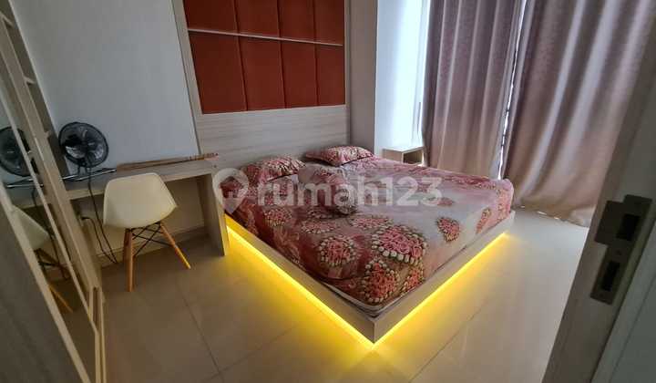For quick sale: Taman Melati 2 Apartment, Tower C, 1 bedroom furnished, 12th floor, opposite UI Depok.