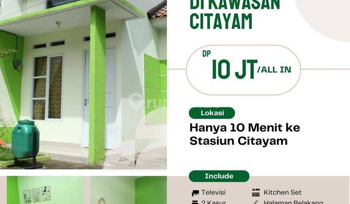 Mau Rumah Baru Siap Huni Cukup 10 Juta Langsung Akad di Perumahan Citayam  1