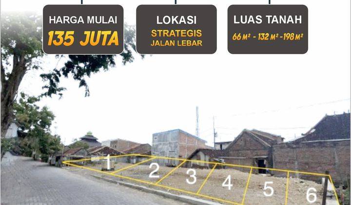 Tanah Semarang Timur Pedurungan Dekat Simpanglima Jalan Lebar 1