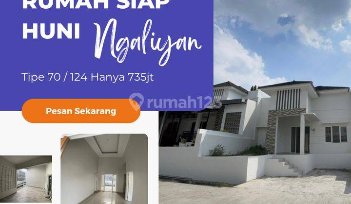 Rumah Ngaliyan Siap Huni Cluster Dekat Uin Bandara Tugumuda