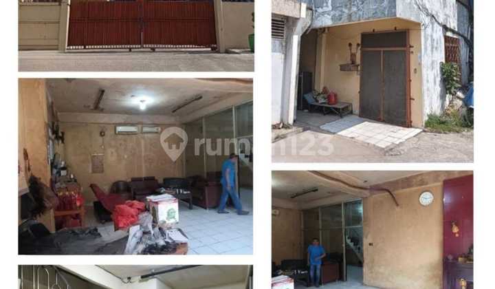 Gudang Ex Pabrik Daur Ulang Plastik di Kamal Lama, Jakarta Utara