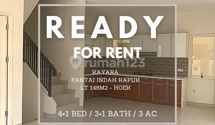 Rumah di Kayara Pantai Indah Kapuk dekat RS PIK, Sekolah Penabur Rumah di Kayara Pantai Indah Kapuk dekat RS PIK, Sekolah Penabur