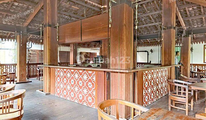 Jual Rumah Usaha Resto Full Furnished Bagus Nol Jalan Raya dekat Ijen,Pahlawan Trip Strategis 9