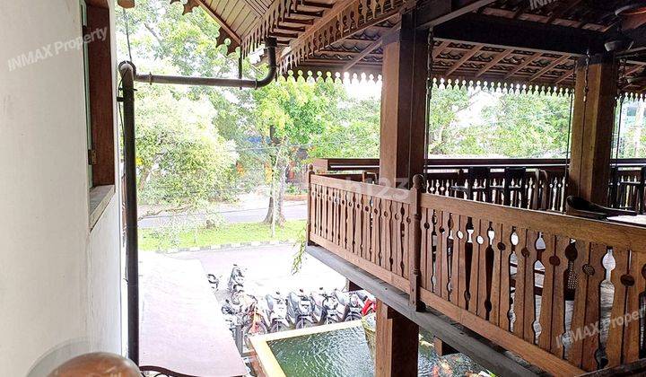 Jual Rumah Usaha Resto Full Furnished Bagus Nol Jalan Raya dekat Ijen,Pahlawan Trip Strategis 13