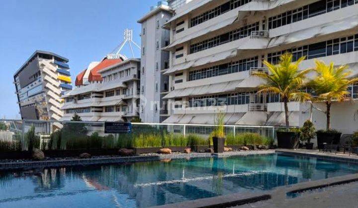 Sewa Apartemen The Square Petra Bagus Murah Semi Furnished dekat UK Petra Hadap Timur 1