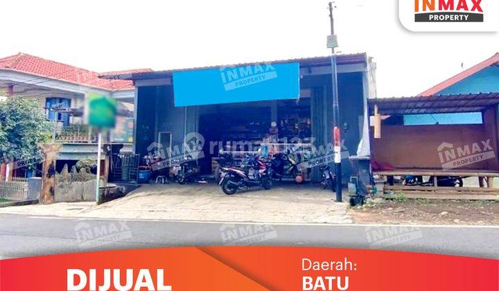 Jual Ruko Luas Murah Jalan Raya Bumiaji Batu Siap Usaha Bisa KPR 2