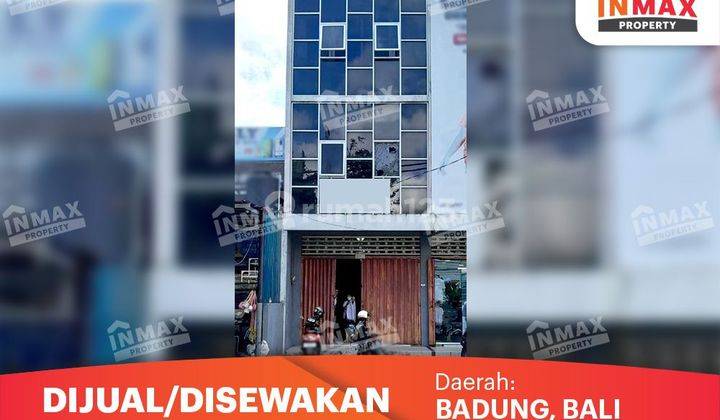 Sewa/Jual Ruko 3lt Nol Jalan Raya By Pass Ngurah Rai Kuta Badung Bali Strategis Traffic Ramai Murah Siap Usaha 2